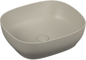 Vitra Outline Kare Çanak Lavabo Mat Bej 5994B420-0016